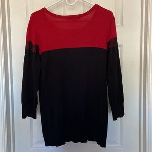 Apt 9 Lace Embellished Sweater 